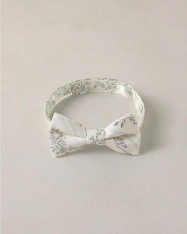 Bow Tie | French Floral Stripe