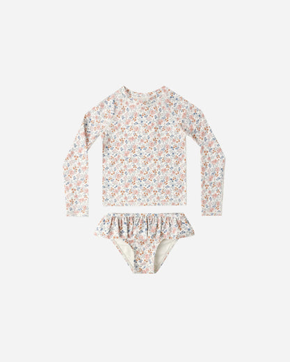 Rashguard Girls Set Flower Fields