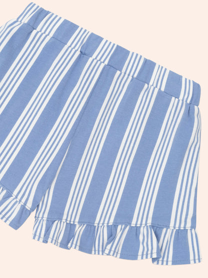 Cherry Bow Frill Sleeve Tee + Frilly Skort Set