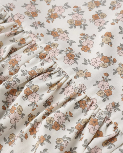 Bamboo Babydoll Dress Wildflower