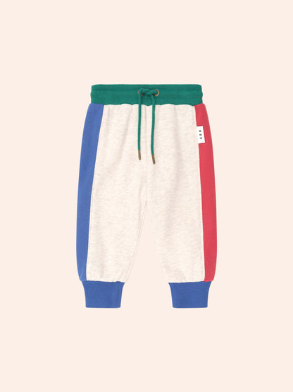 Furry Huxbear Colour Block Sweatshirt + Trackpant Set