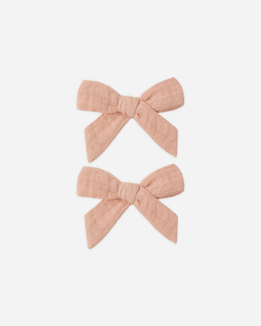 Bows, Set Of 2 Melon