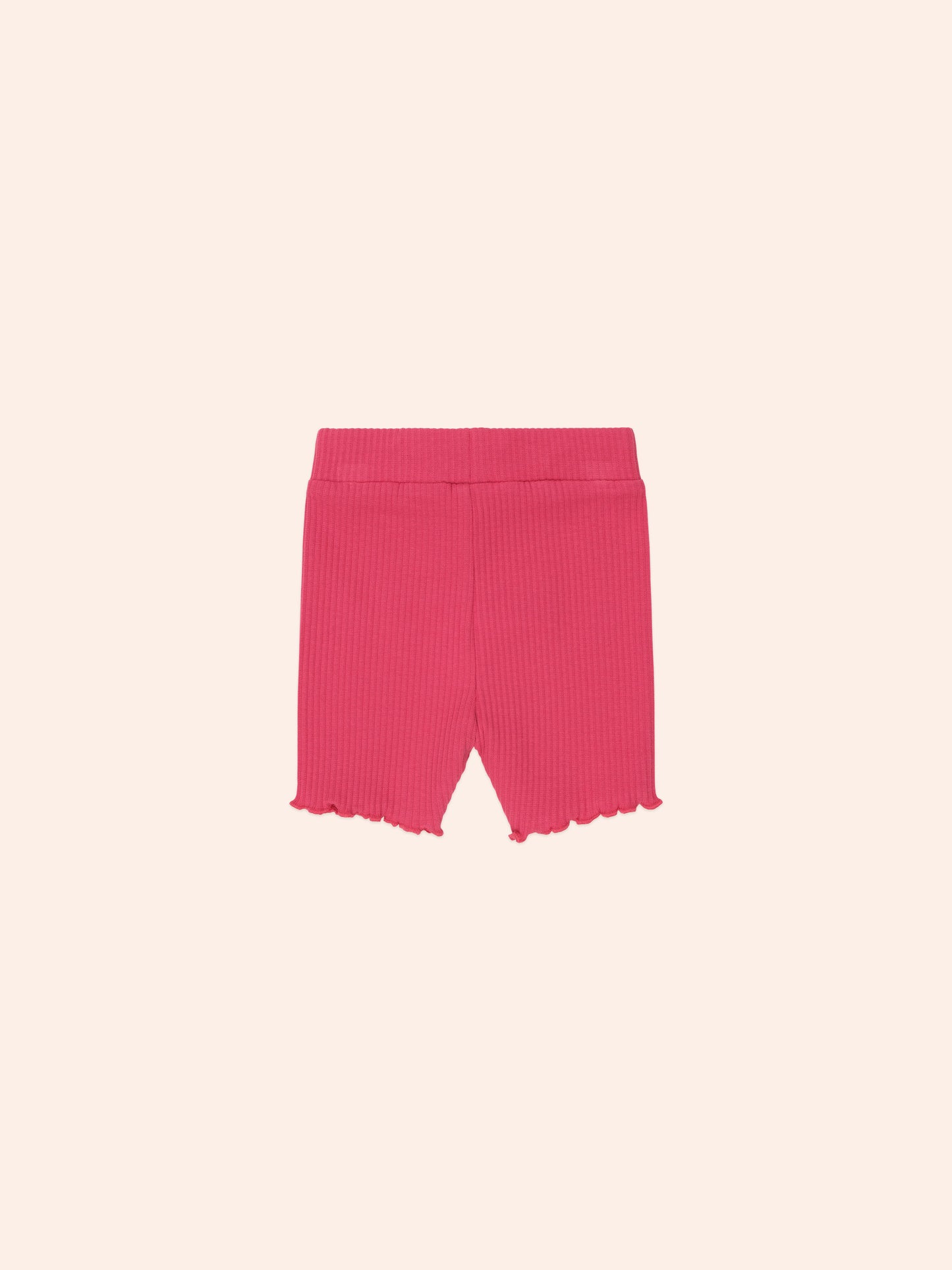 Cherry Rib Tee +  Bike Shortie Set