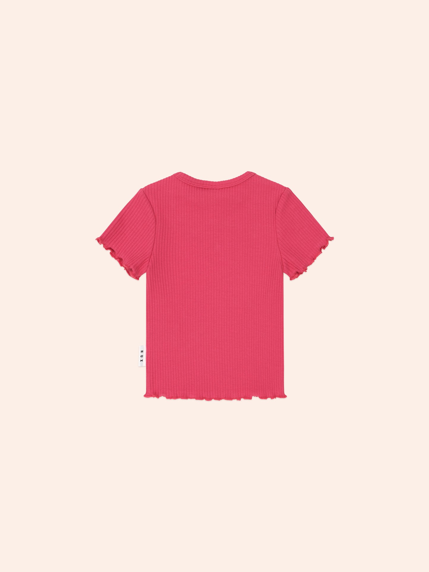 Cherry Rib Tee +  Bike Shortie Set