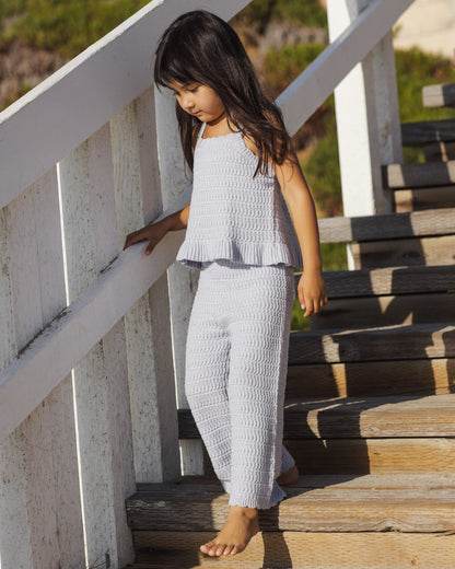 Mari Knit Set Periwinkle