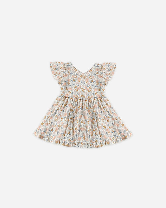 Lila Romper Flower Field