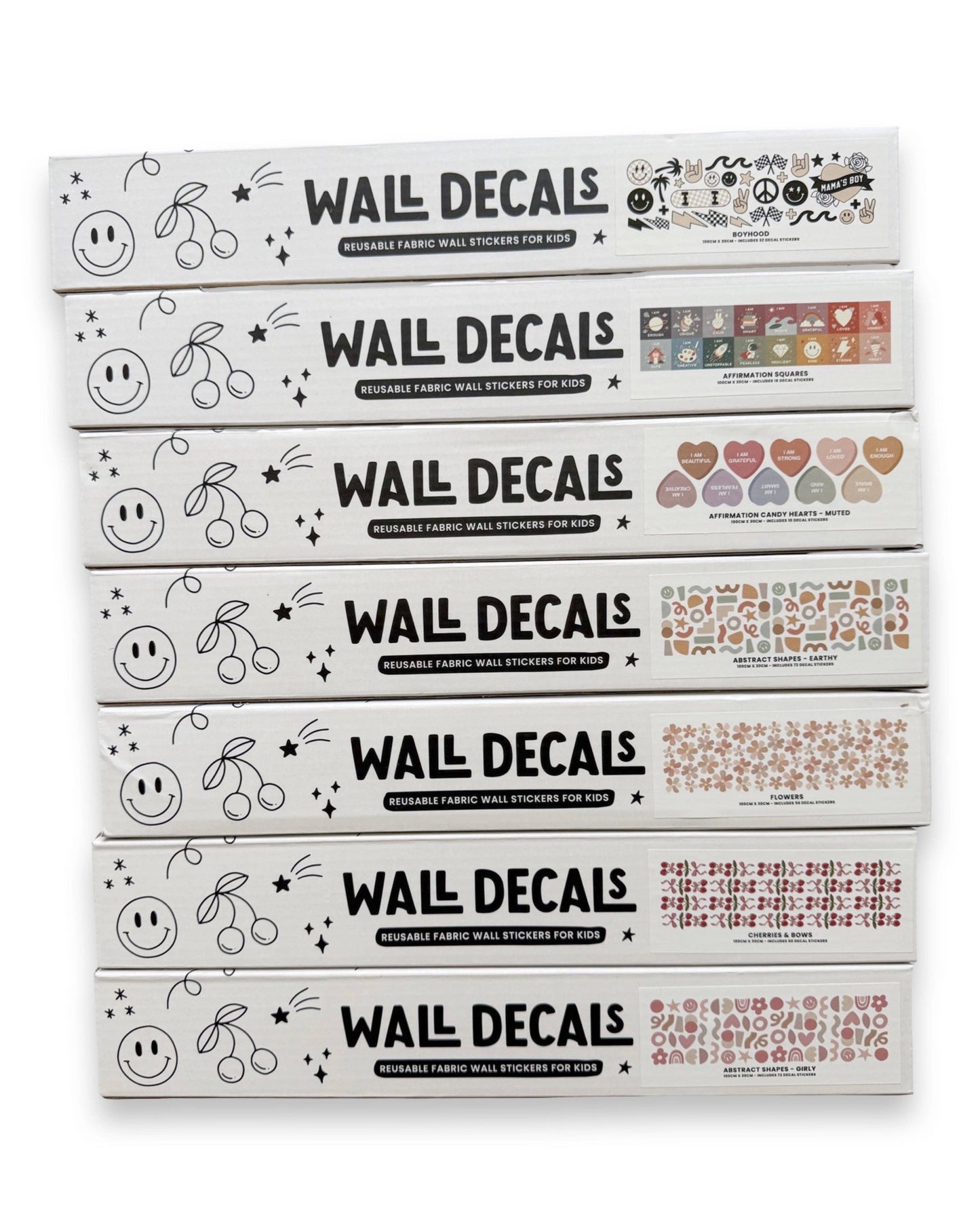 Peel & Stick Fabric Wall Stickers - Boyhood