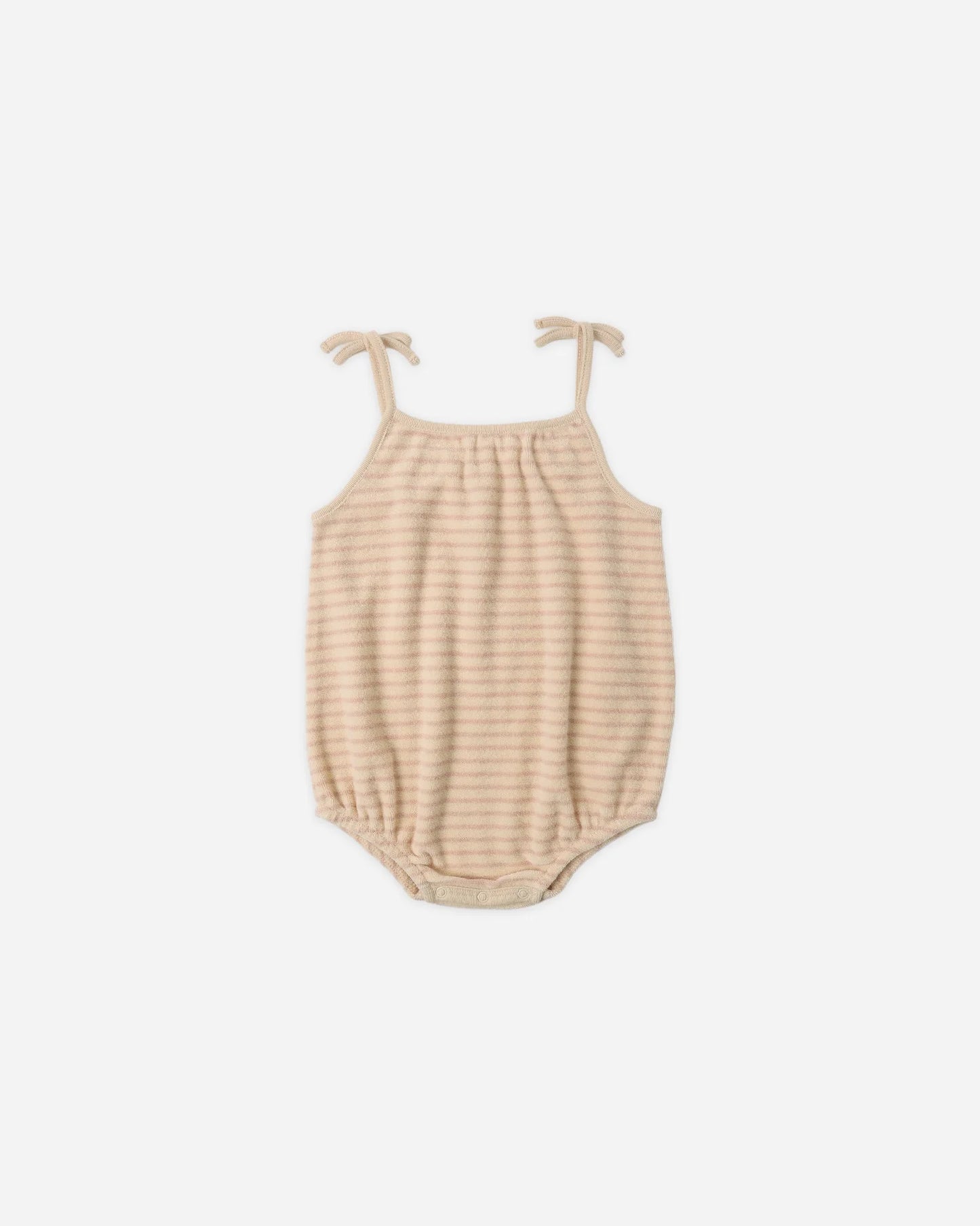 Nala Romper || Pink Stripe