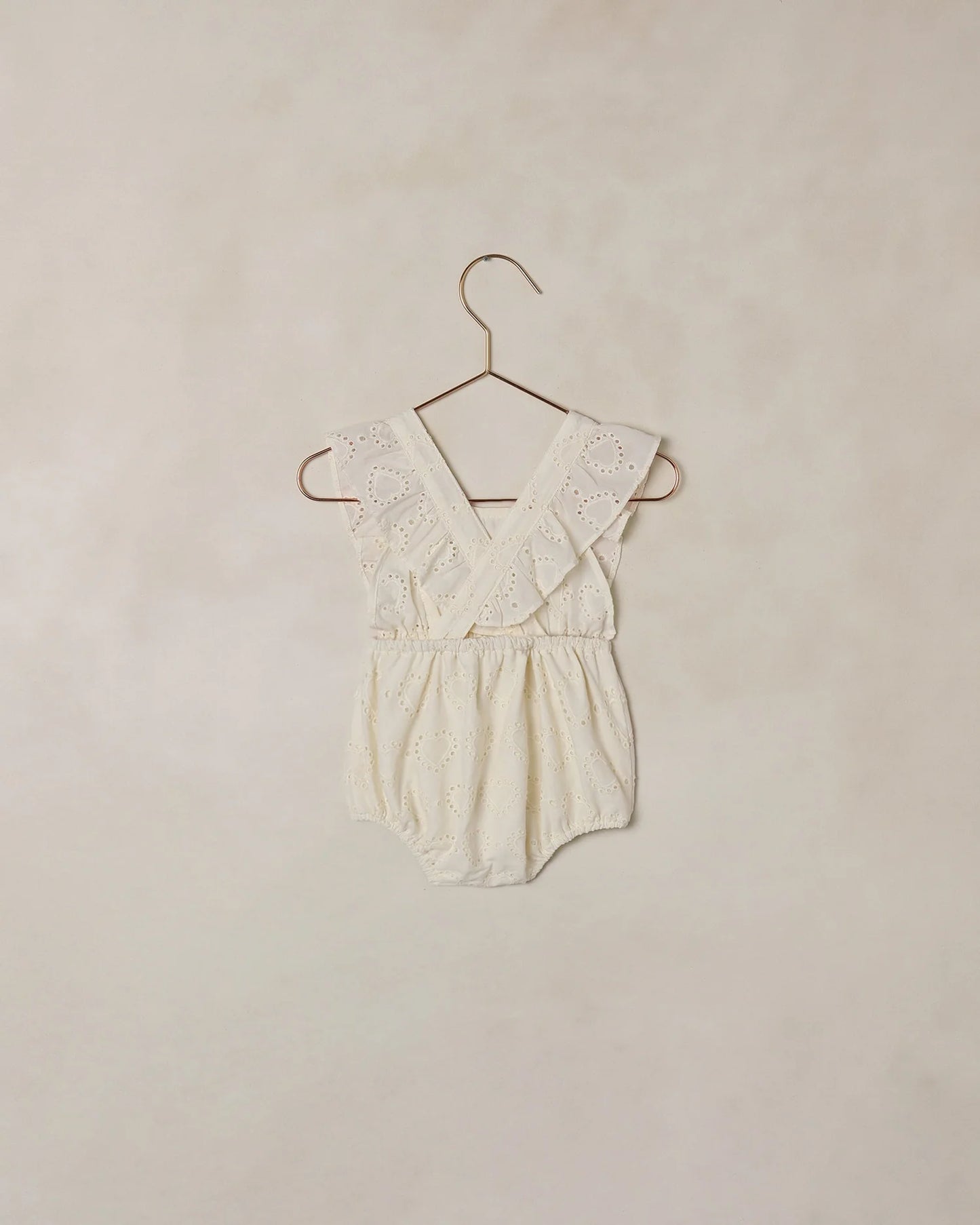 Lucy Romper Ivory