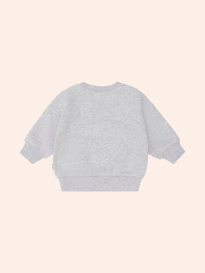 Baller Hux Sweatshirt + Grey Marle Short Set