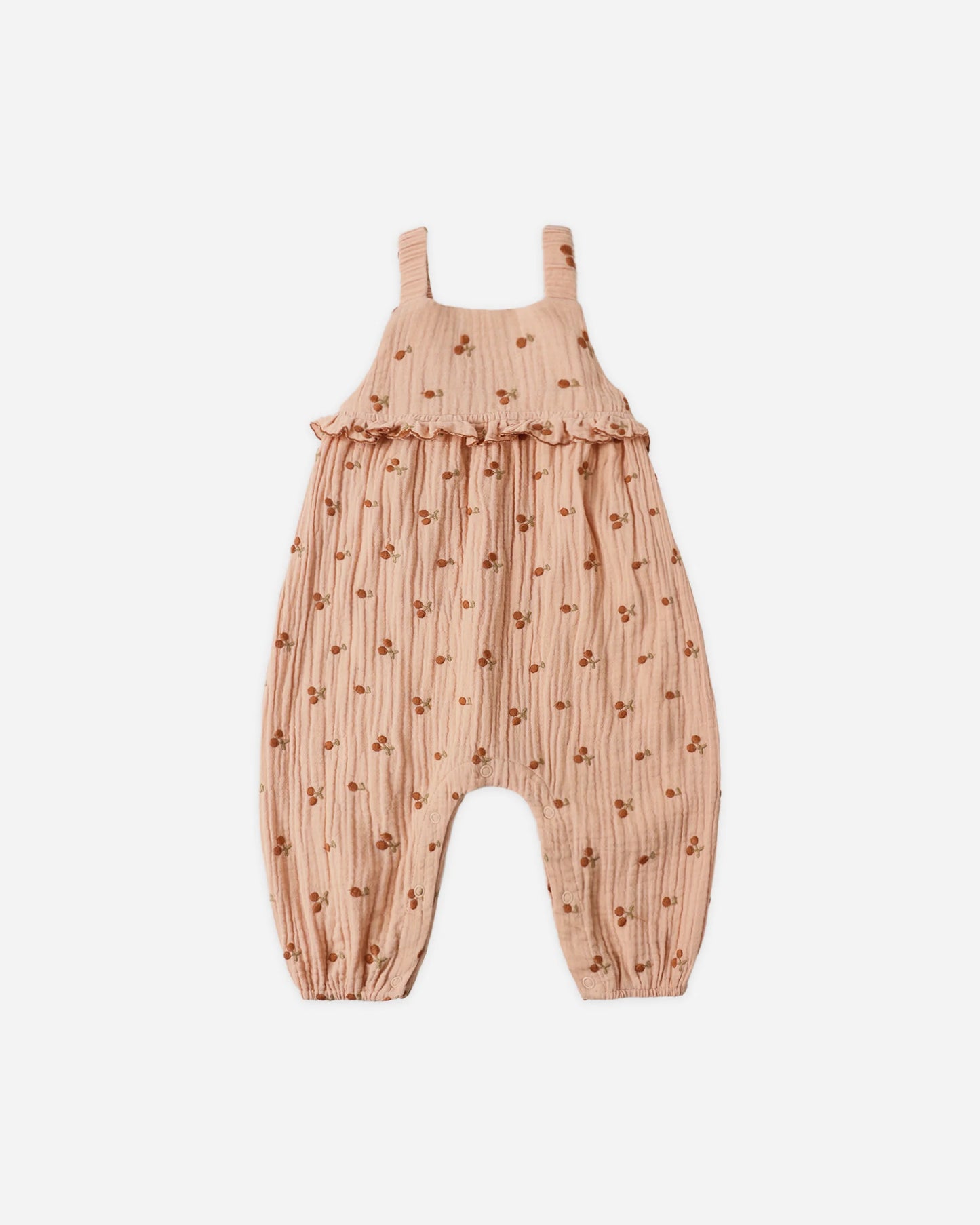 Kinsley Jumpsuit Cherry Embroidery