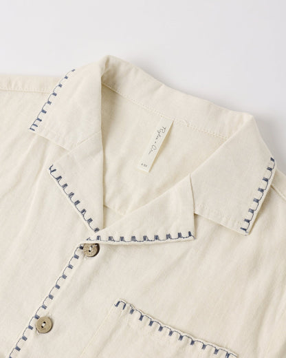 Lapel Collar Shirt || Sailor
