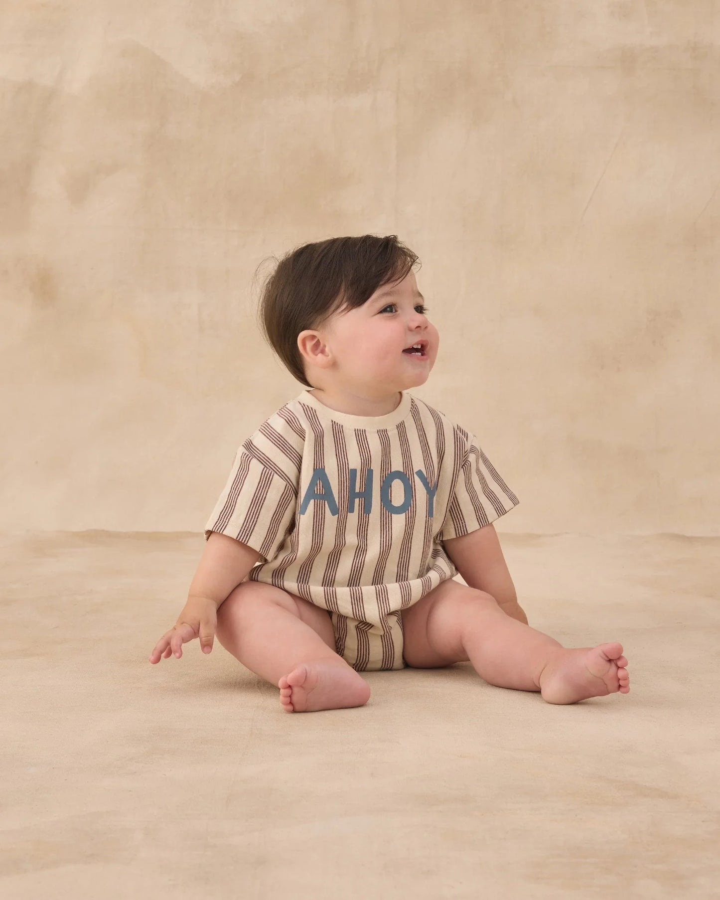 Relaxed Bubble Romper Ahoy