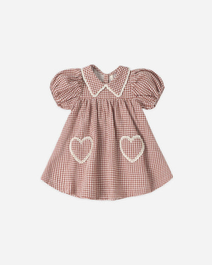 Coraline Dress Red Gingham