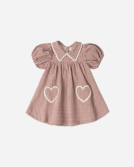 Coraline Dress Red Gingham