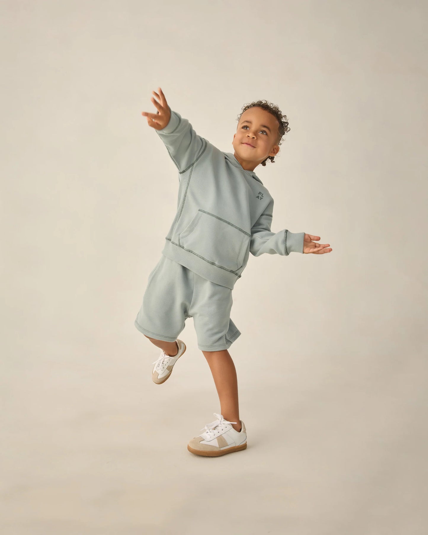 Coast Hoodie Sea Green + Boxing Short Sea Green