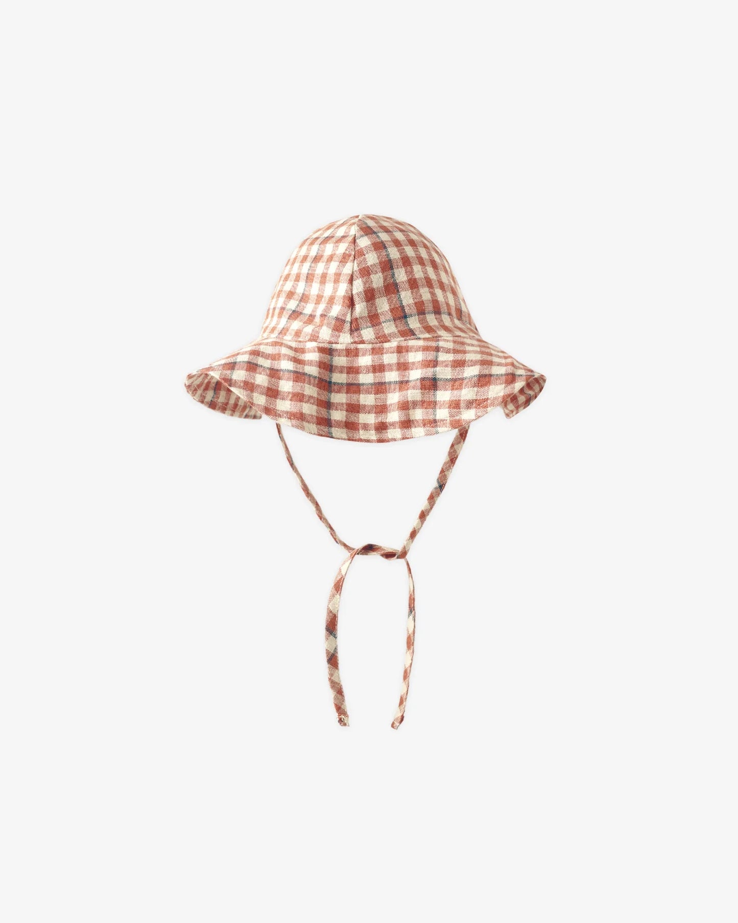 Floppy Sun Hat Poppy Gingham