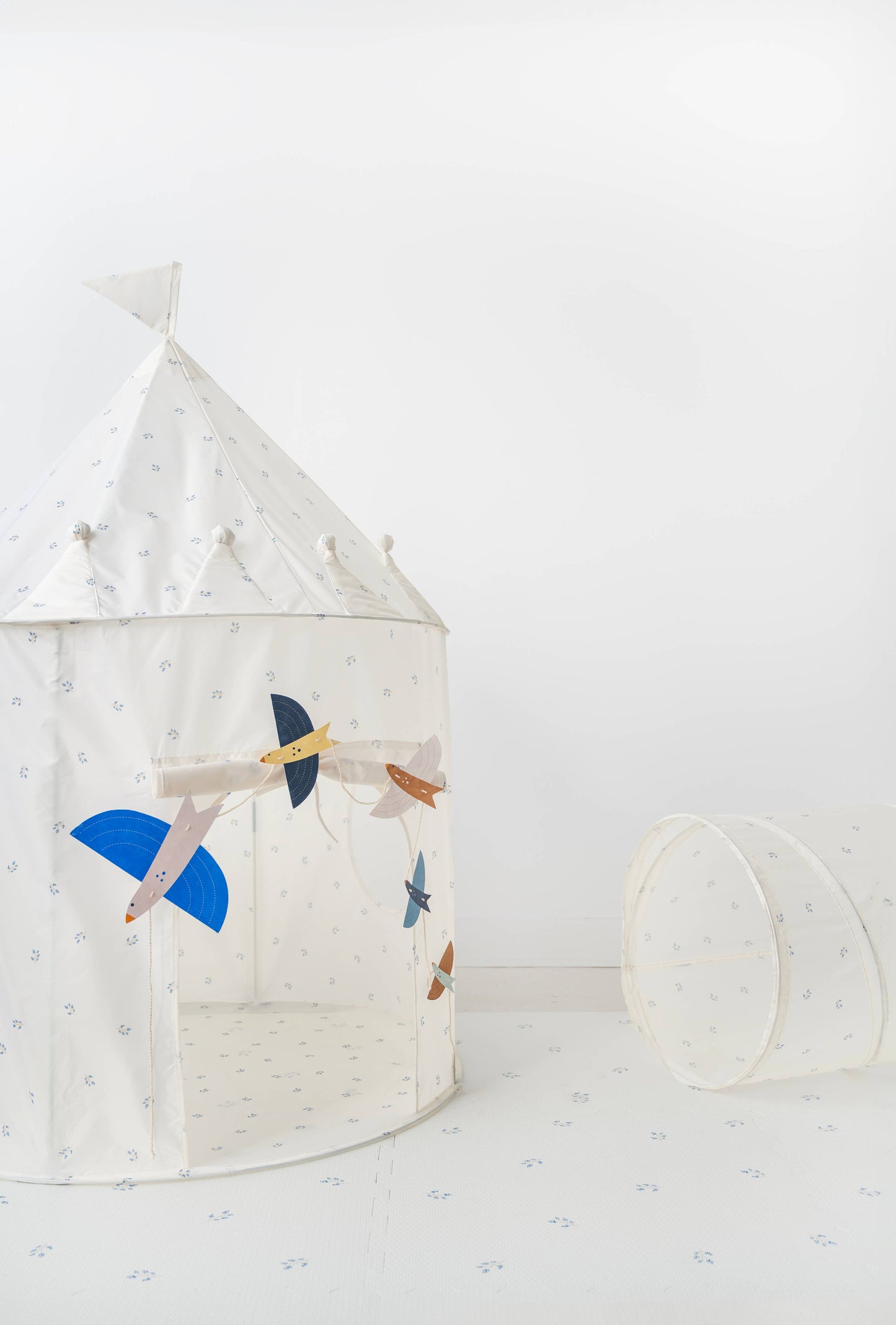 Recycled Fabric Play Tent Castle - Prints