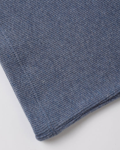 Ribbed Tank Set || Natural, Heathered  Marine