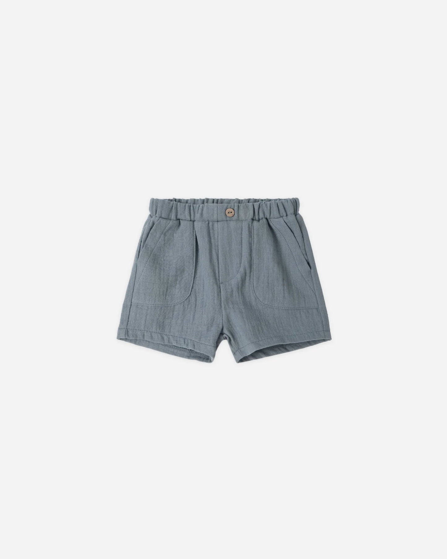 Woven Boxy Top Ocean + Utility Short Ocean