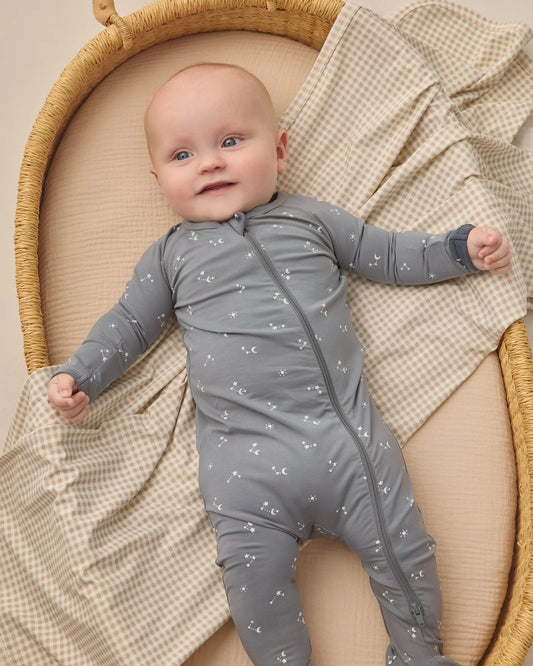 Bamboo Zip Footie Starlight