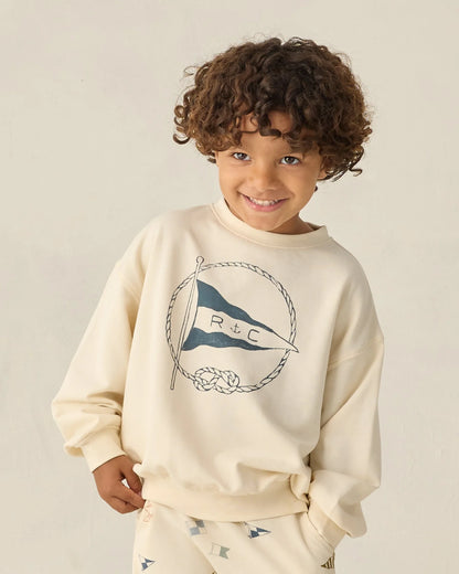 Sweatshirt Nautical Flag + Sweatpant Flags