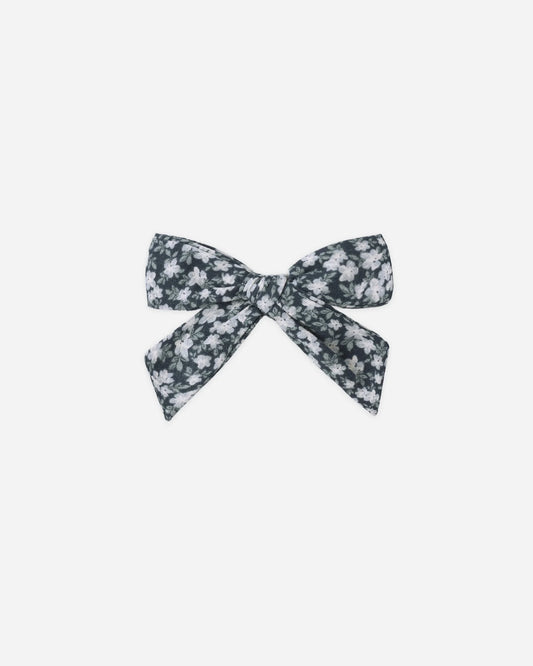 Bow Navy Floral