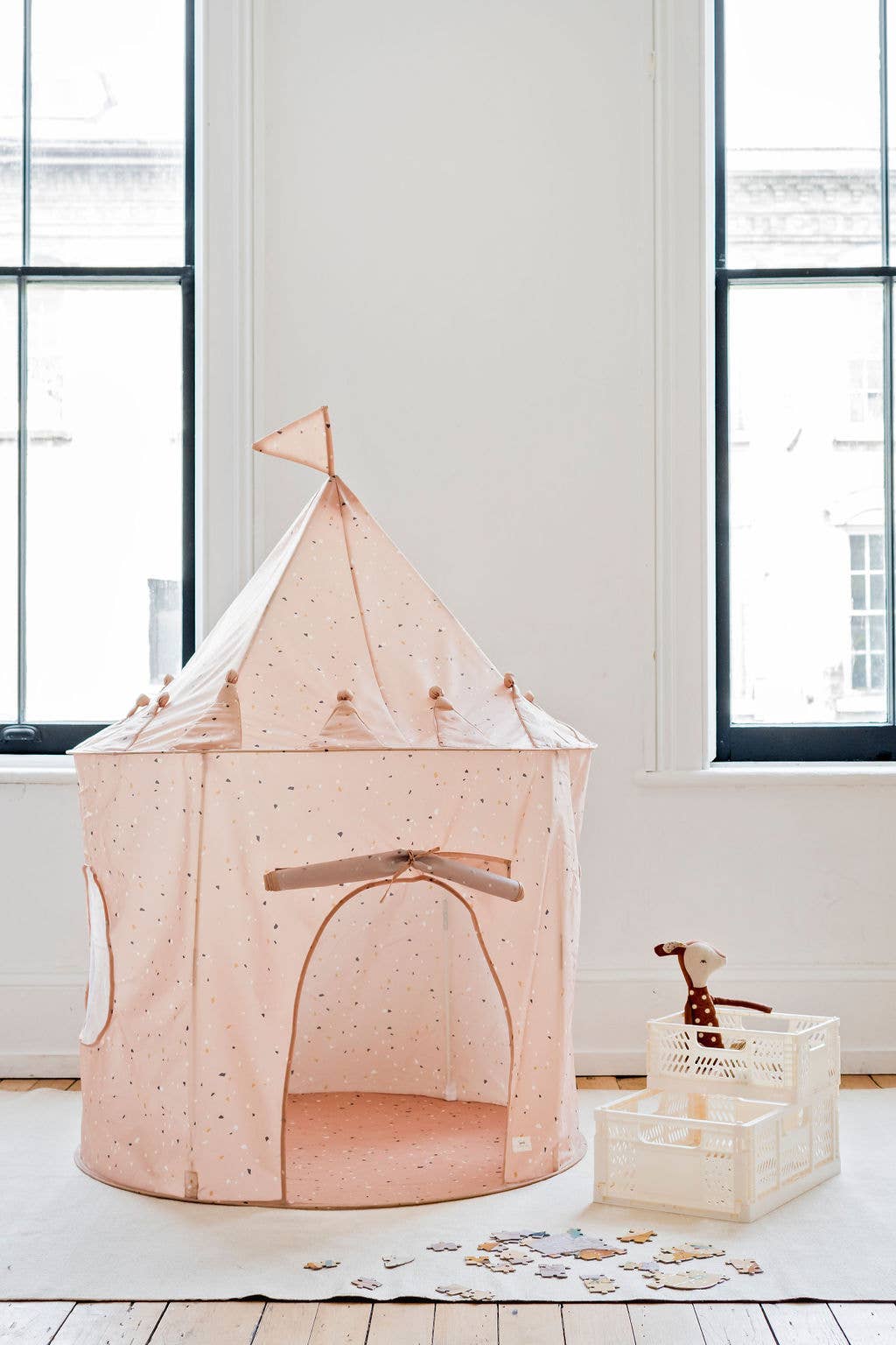 Recycled Fabric Play Tent Castle - Prints