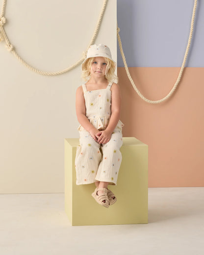 Kayli Set Embroidered Daisies