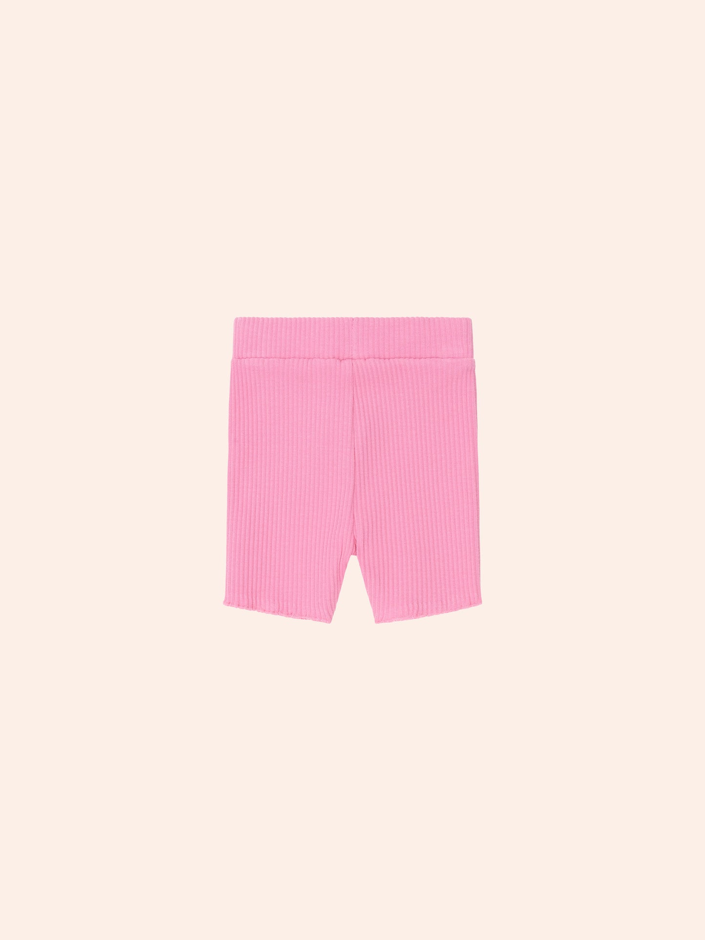 Golfer Huxette Tee + Strawberry Rib Bike Short Set