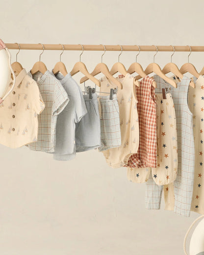 Mason Shirt Light Blue Plaid