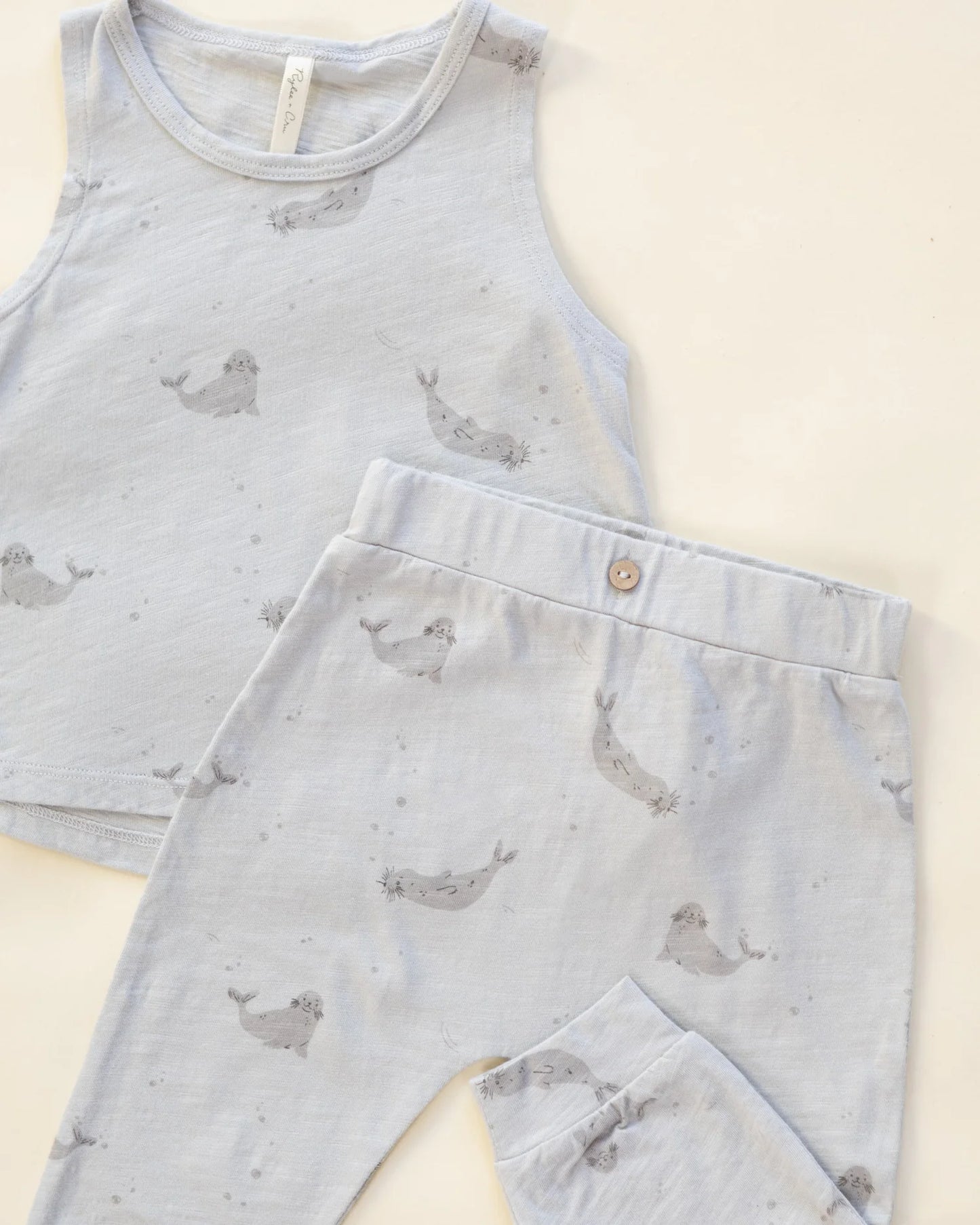 Tank + Slouch Pant Set Seals