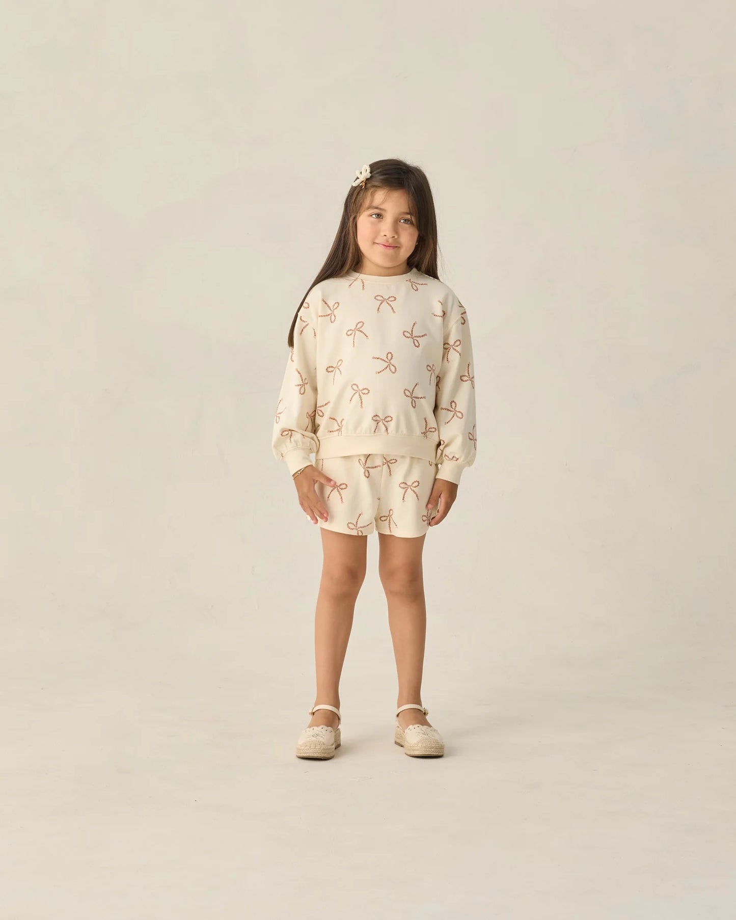 Summer Terry Set Sailor Bows
