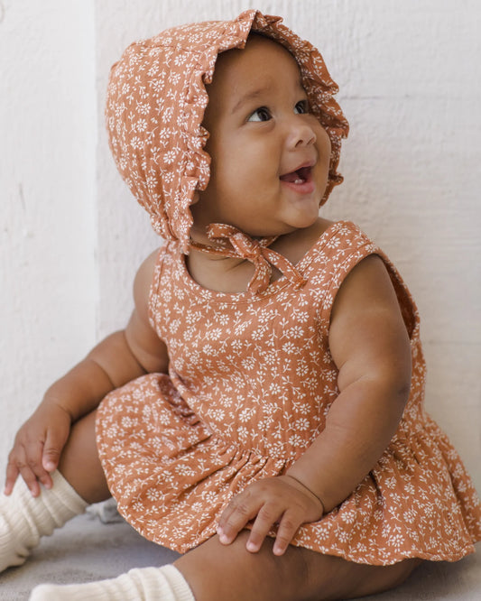 Sleeveless Peplum Set Poppy Floral