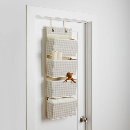 Recycled Fabric Over the Door Organizer
