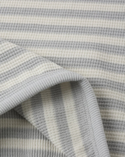Waffle Sweater Set Sky Stripe