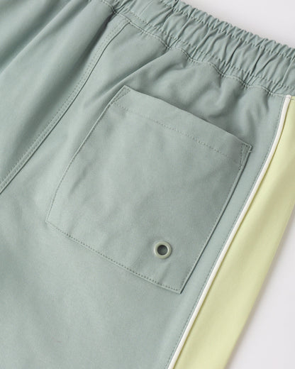 Paneled Boardshort Sea Green