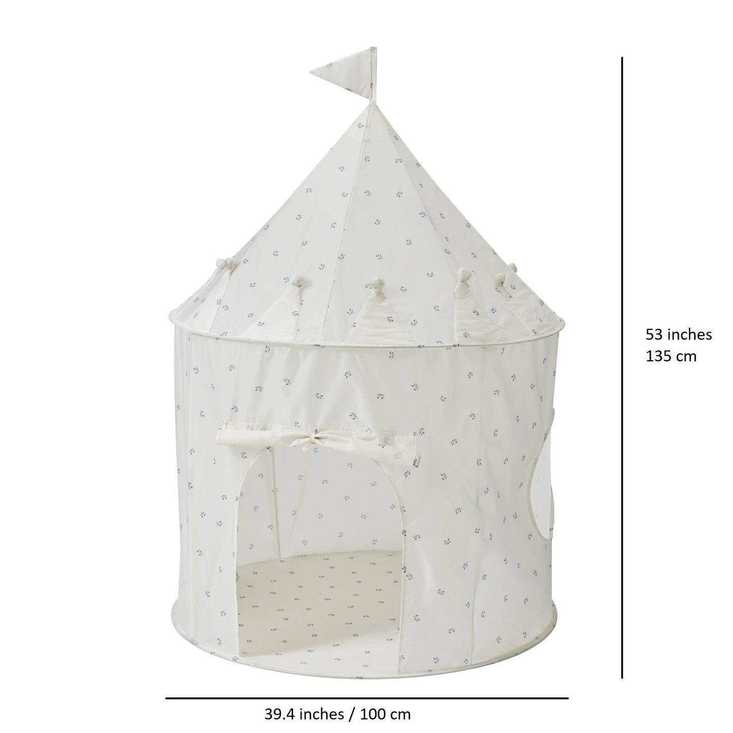 Recycled Fabric Play Tent Castle - Prints