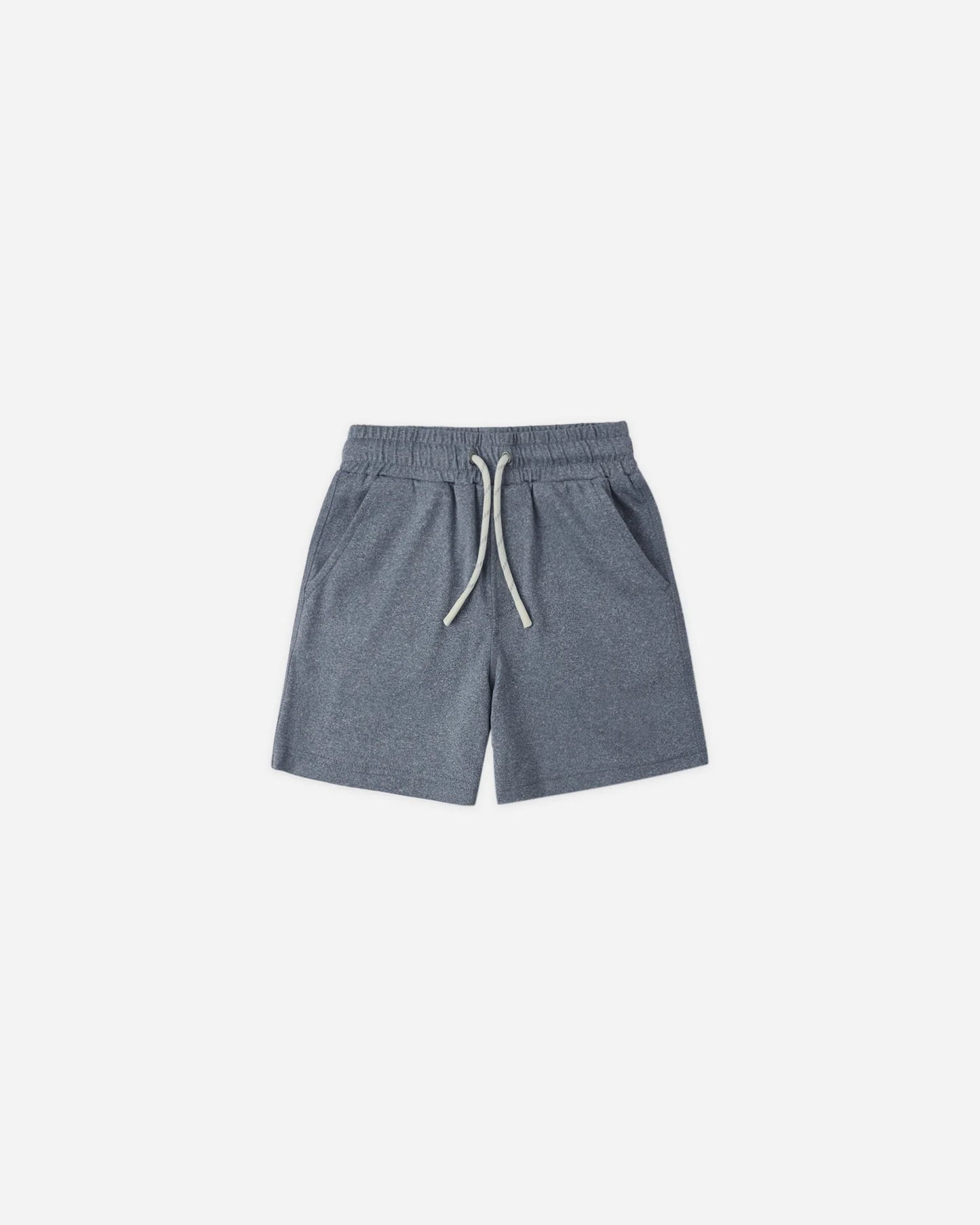 Cove Essential Tee + Short Set Heathered Marine