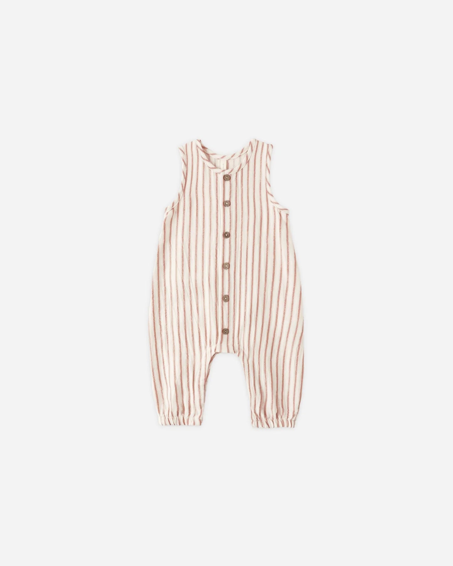 Woven Jumpsuit Vintage Stripe
