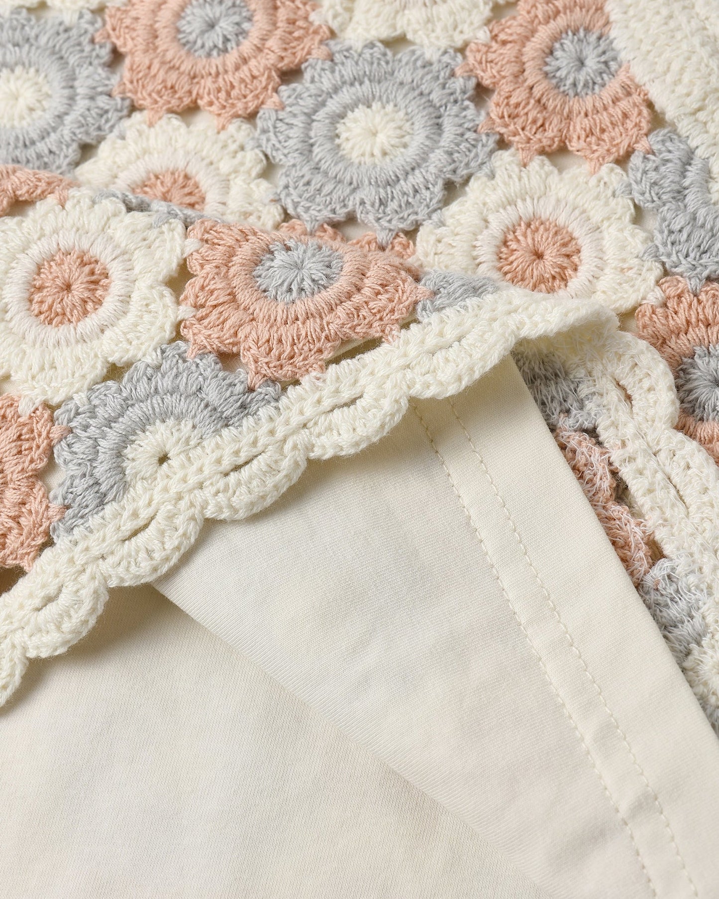 Lili Knit Set Blue, Light Pink, Ivory