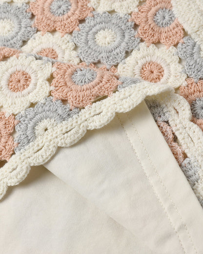 Lili Knit Set Blue, Light Pink, Ivory