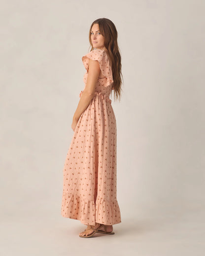 Women's Francesca Dress Cherry Embroidery