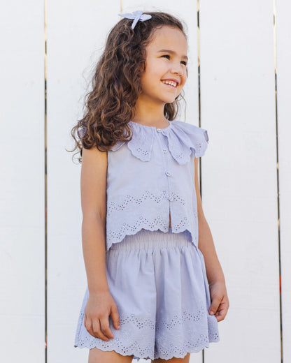 Remi Blouse Periwinkle