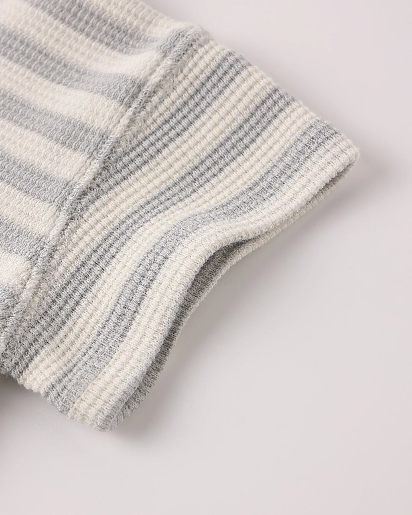 Waffle Tee + Short Set Sky Stripe