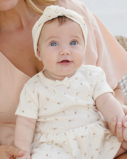 Pointelle Knotted Headband Petit Fleur