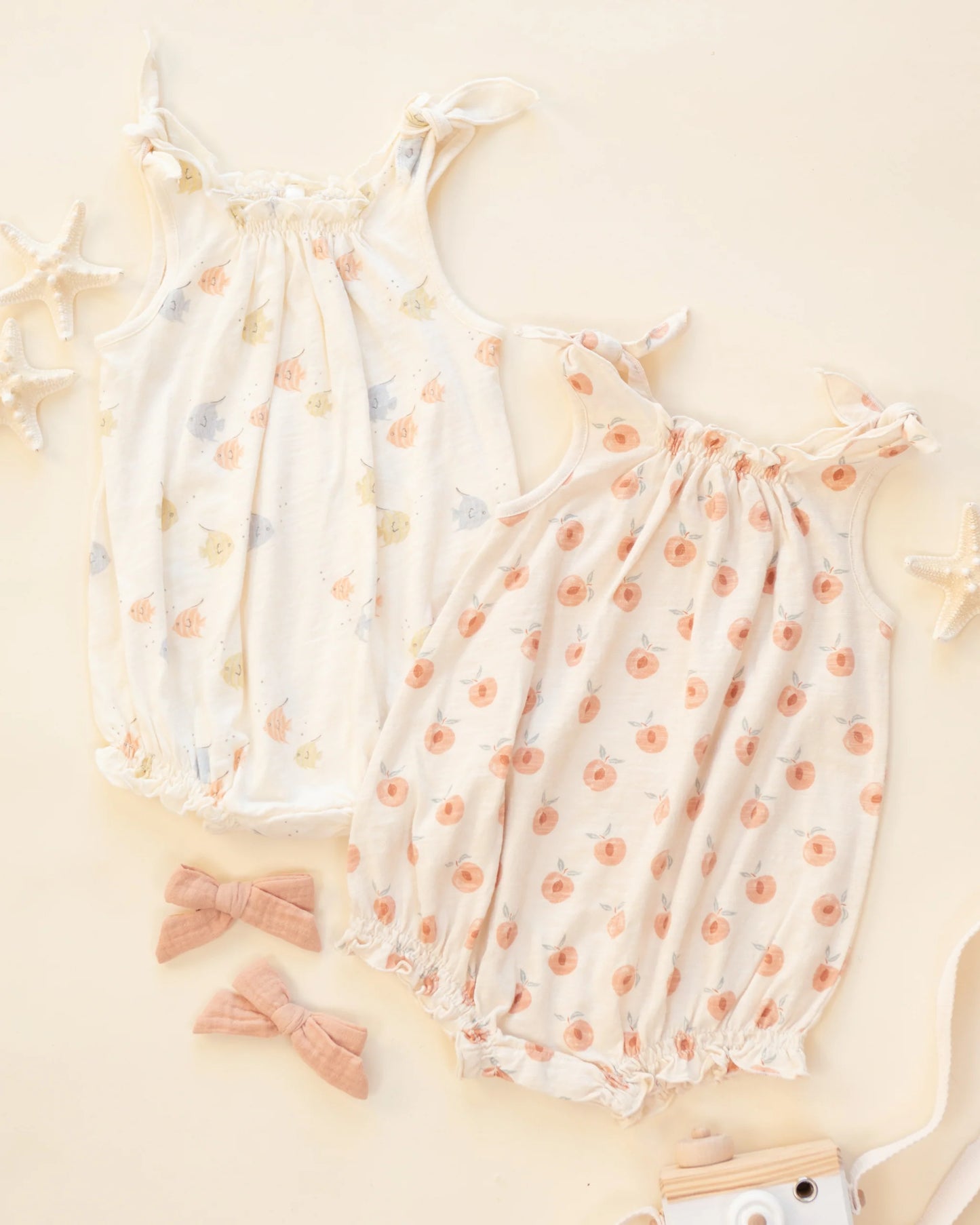 Bows, Set Of 2 Melon