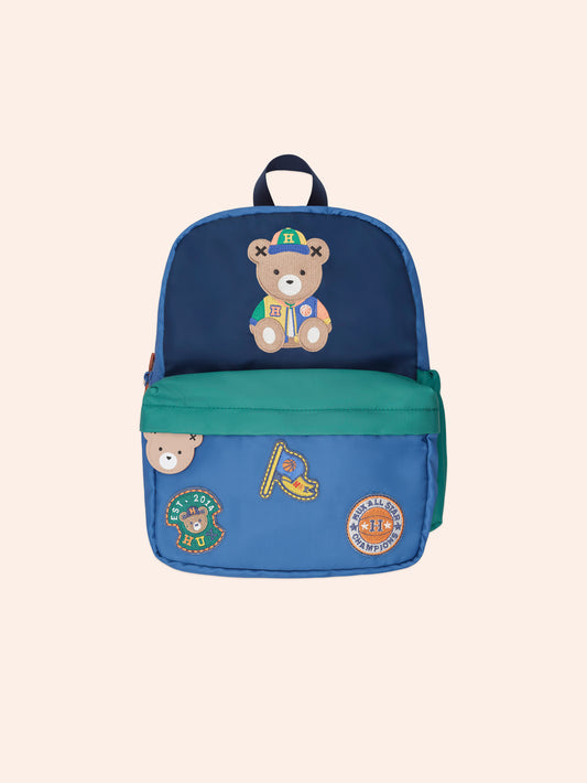 Hux Colour Block Varsity Backpack
