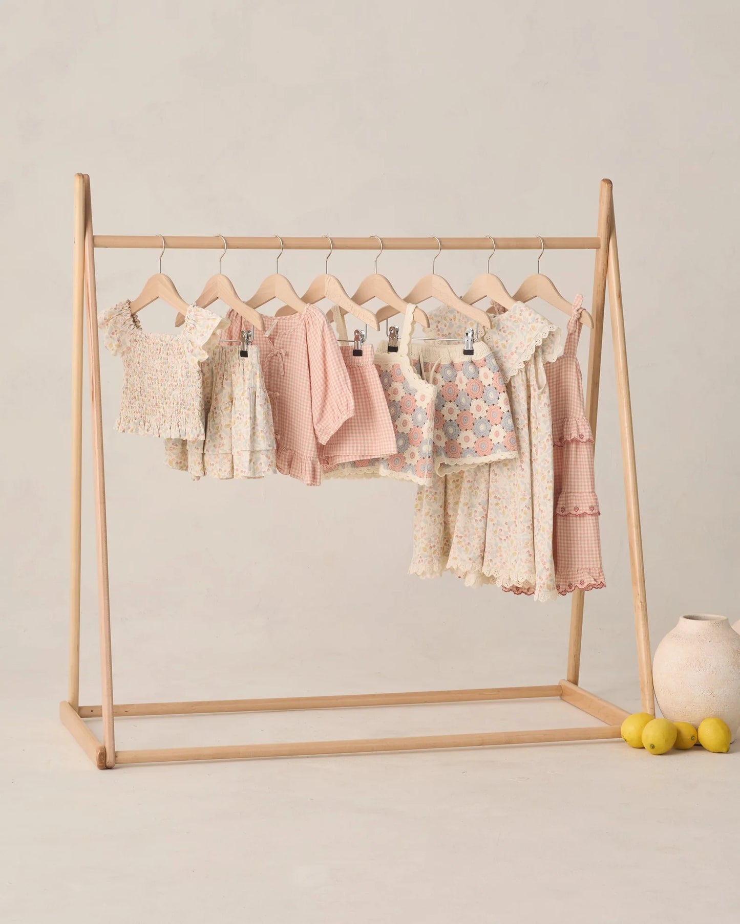 Zayla Top + Tiered Mini Skirt Set- Summer Garden