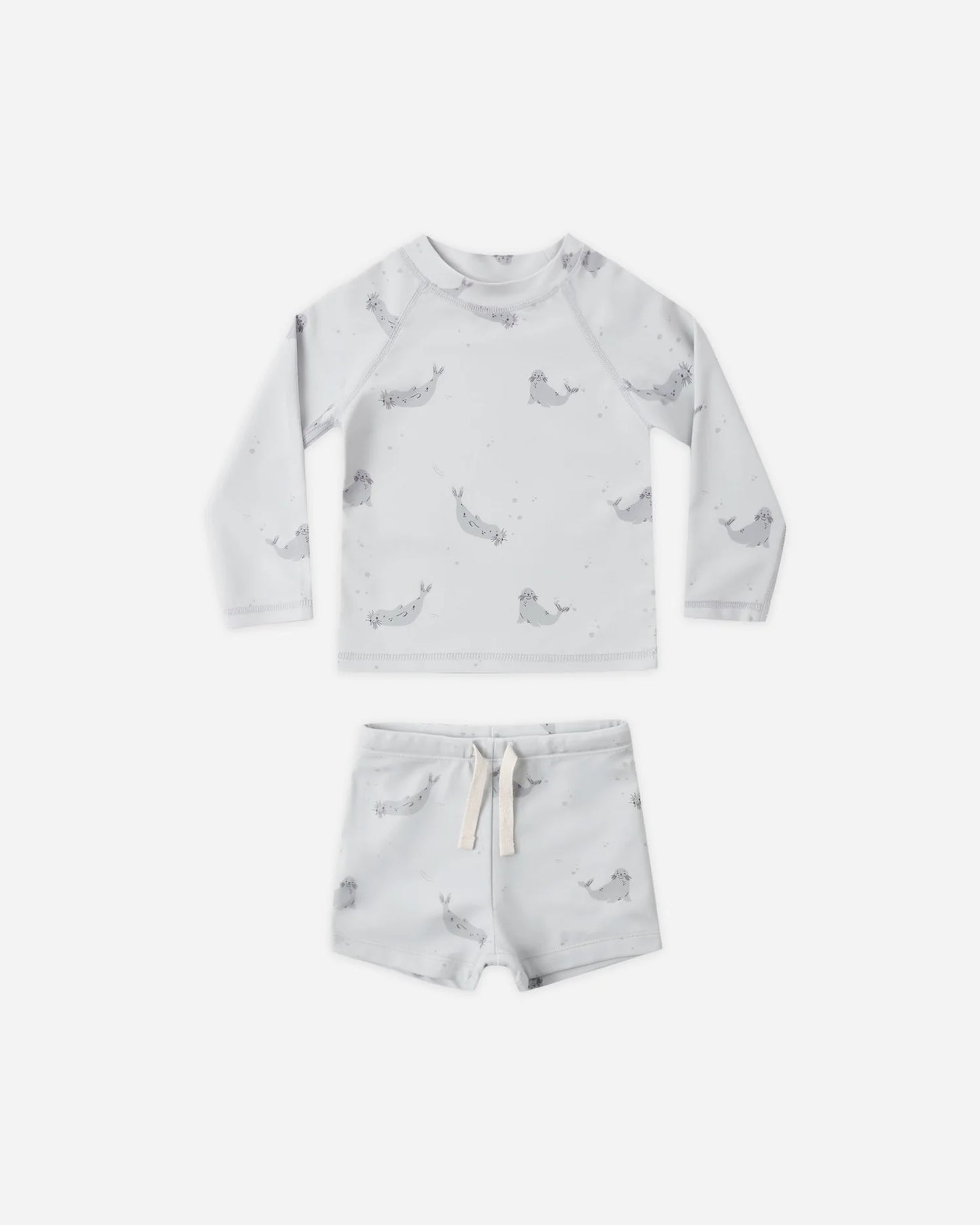 Boys Rashguard Set Seals